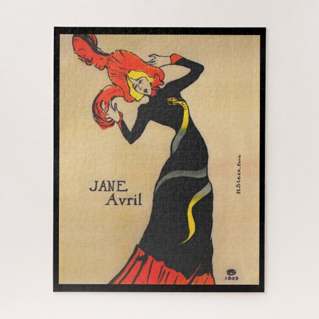 Jane Avril 1 Jigsera Quebra-cabeça (Vertical)