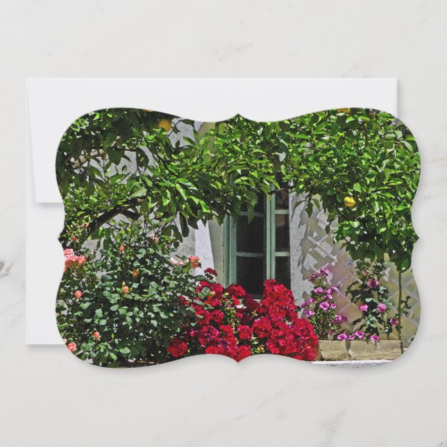 JANELA COM FLORES E LEMÕES (Frente)