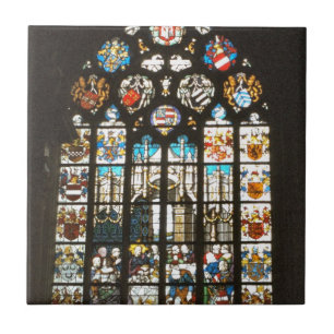 Janela de vitral medieval, Holland