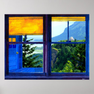 Janela no desfiladeiro - poster