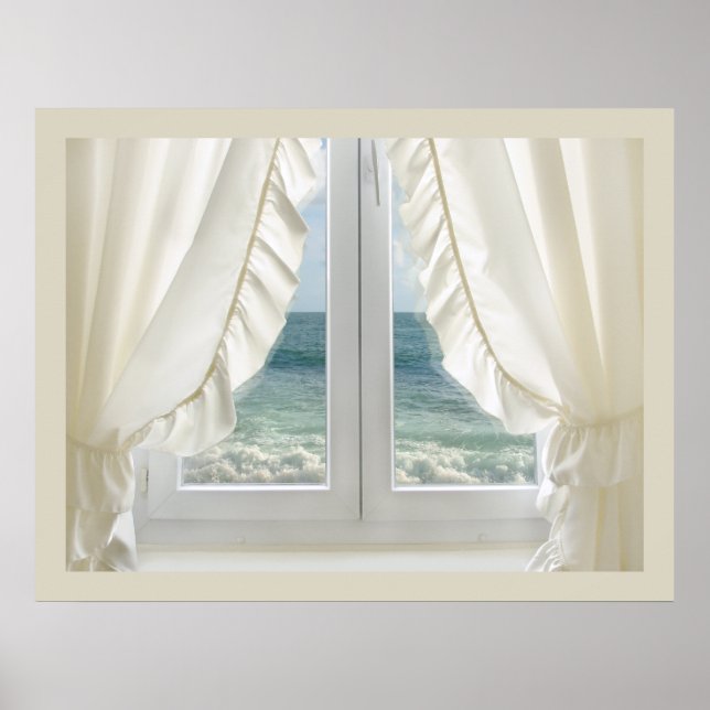 Janela para o mar - poster (Frente)