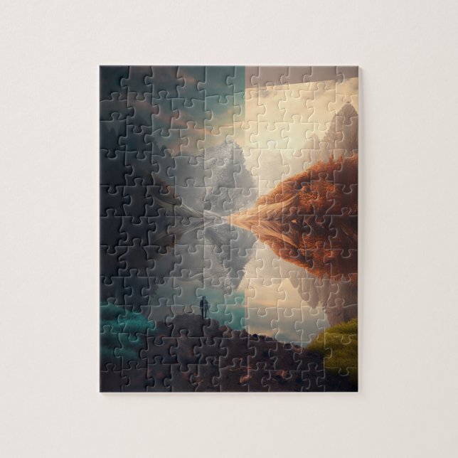 Janela para o Quebra-cabeça Self 1 (Vertical)