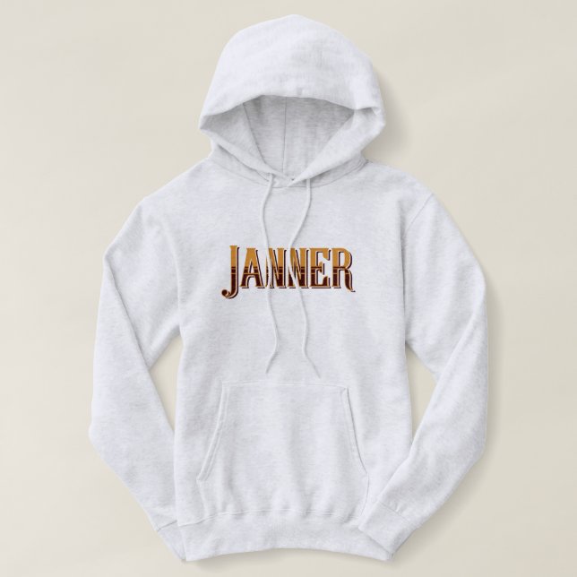 Janner Devon Dialect Slang Hooded Top (Frente do Design)
