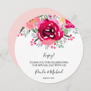 Janta De Casamento Redondo Plate Floral Muito Obri