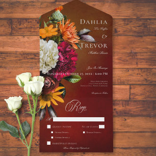 Janta Floral Dark Elegant Summer Sunset
