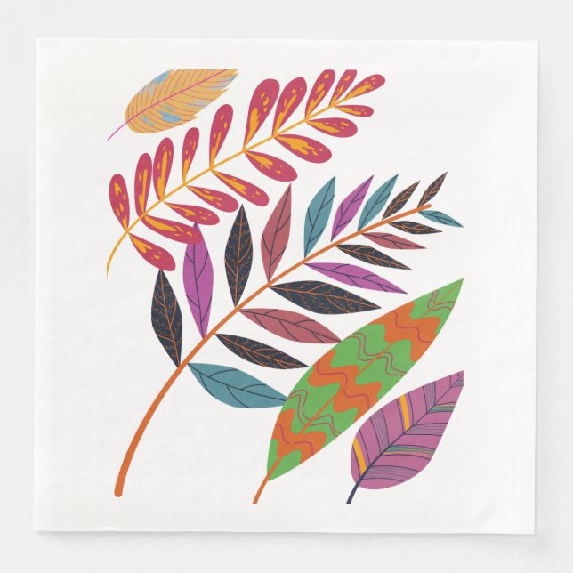 Jantar guardanapo de papel (Frente)