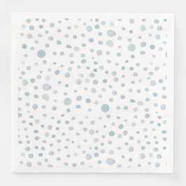 Jantar Guardanapo de papel com pontos de aquarela Sky Con