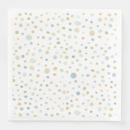 Jantar Guardanapo de papel de aquarela com bolinhas Henry