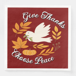 Jantar Guardanapo de papel 'The Peace Collection'