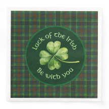 Sorte do papel de guardanapo irlandês