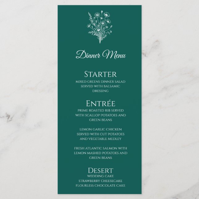 Janto Caseiro e Menu Bar - Legância de Flor Selvag (Frente)