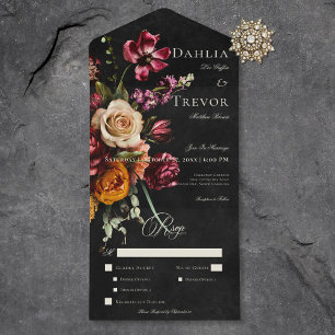 Janto de Casamento Floral do outono de Outono Escu