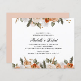 Janto de ensaio de casamento Chic Orange Ivory Mos