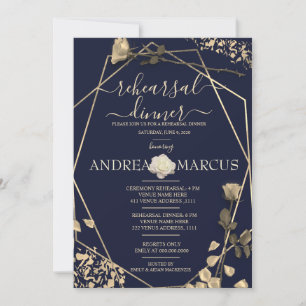 Janto de Ensaio de Casamento de Azul Profundo e Ch