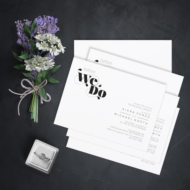 Janto de ensaio de casamento moderno decorativo ID (Criador carregado)