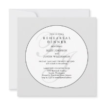 Janto de ensaio do Monograma Branco e Preto-Chic