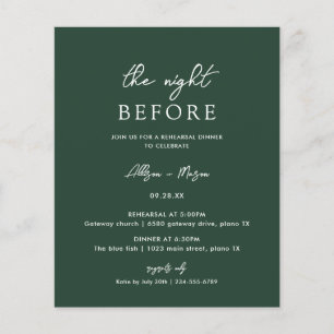 Janto de ensaio Emerald Green