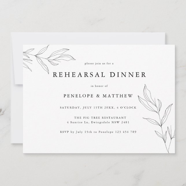 Janto de Ensaio Foliar de Desenho de Linha (Frente)