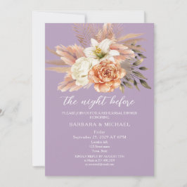 Janto de Ensaio Rustic Peach Convite