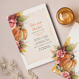 Janto Floral de Ação de Graças de Pumpkin Orçament