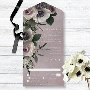 Janto Floral Moderno Dusty Pink Elegante