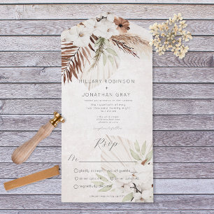 Janto Floral Moderno Neutral Boho