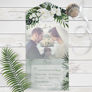 Janto Fotográfico Moderno Boho Tropical Greenery