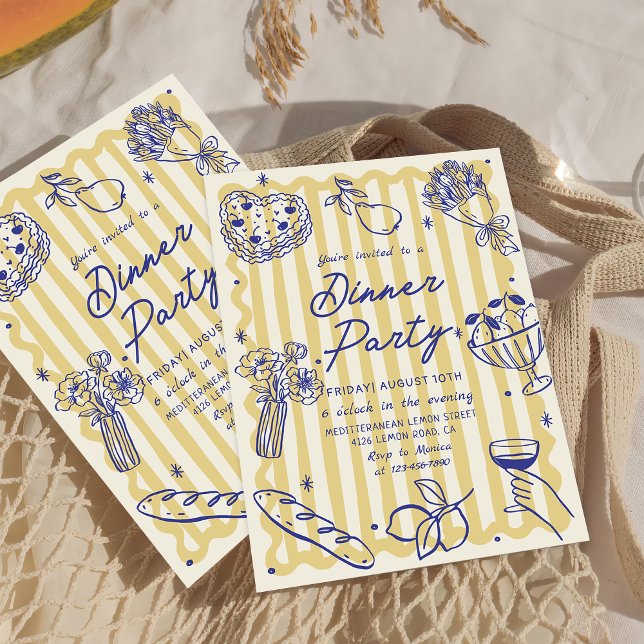 Janto Italiano La Dolce Vita Convite Aniversário (Criador carregado)