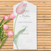 Janto Moderno Solo de Tulipas Cor-de-Rosa Esmagada