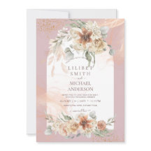 Janto REHEARSAL Pampas Florais Dusty Rosa