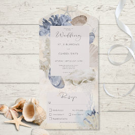 Janto Rustic Blue Ocean Beach Cream