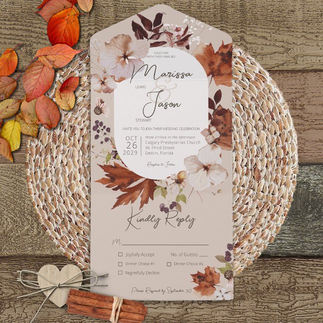 Janto Rustic Fall Neutral Wreath Tan (Criador carregado)