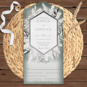 Janto Verde Boho Dried Grass Wreath Sage