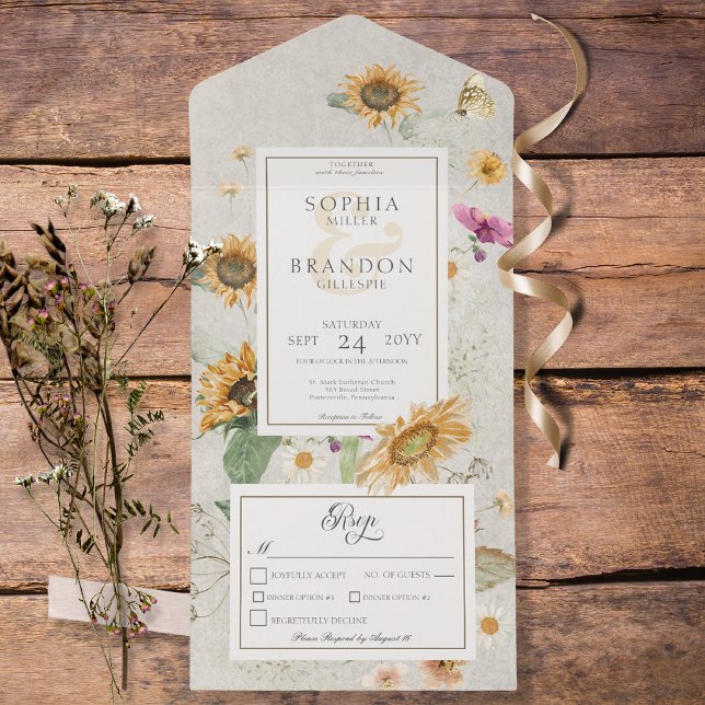 Janto Vintage Summer Sunflower Cream (Criador carregado)