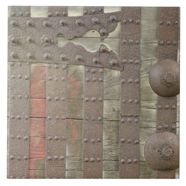 Japão, Ishikawa, Kanazawa, Detalhe da Porta do Cas (Frente)