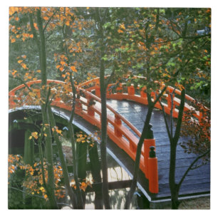 Japão, Pref. de Nara, Nara. A Ponte Real brilha