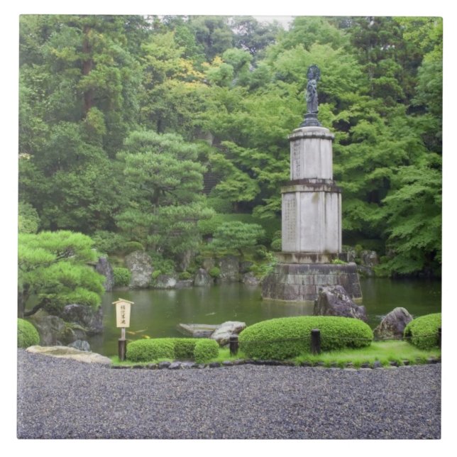 Japão, Quioto, Jardim de Pedras Silencioso (Frente)