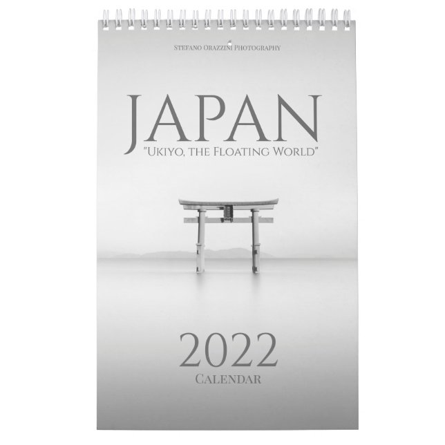 Japão. Ukiyo, o Calendário Mundial Flutuante 2022 (Capa)