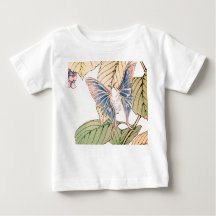 JAPONÊS BOTTERFLY TODLER GIRL TOP CUSTLE NAME