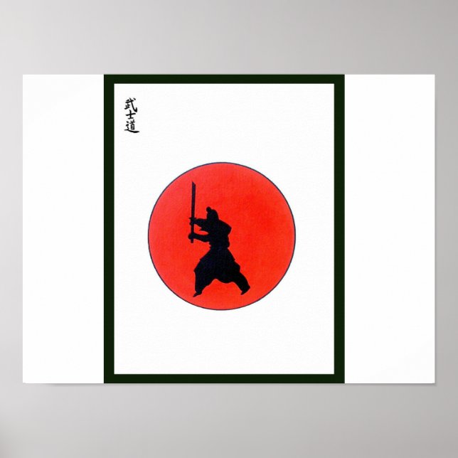 Japonês Bushido Way Of The Warrior Poster (Frente)