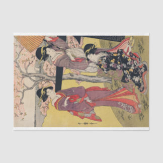 JAPONÊS COM CHERRY BLOSSOM - Papel de Tecido