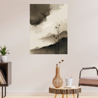 Japonês Zen Minimalista Poster Calm Modern