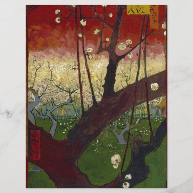 Japoneses de Van Gogh depois de Hiroshige (Frente)