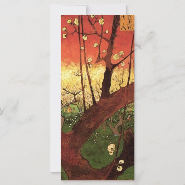 Japonismo: Flor de Plum Tree por Vincent van Gogh (Frente)