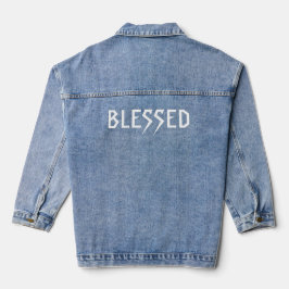 jaqueta de Denim "BESSED"