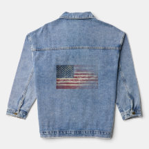 Jaqueta de Denim com Assinatura