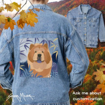 JAQUETA de denim de vaca lisa do INDIGO