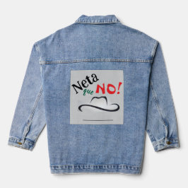 Jaqueta de Denim Neta que Não!