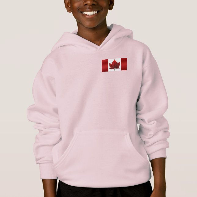 Jaqueta de Sinalizador do Canadá Hoodies Personali (Frente)