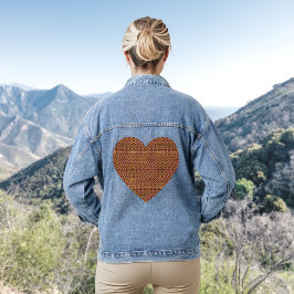 Jaqueta do padrão do Azulejo abstrato